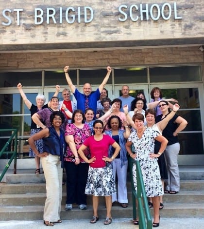 Teachers outdoor pic