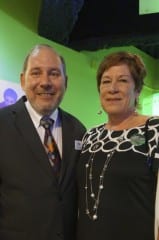 Bob Griesmer, pictured with his wife Anne, will leave The New Children's Museum effective Nov. 1, 2014. Photo credit: Ronni Newton