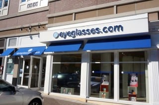 Eyeglass.com opened in Blue Back Square in September. Photo credit: Ronni Newton