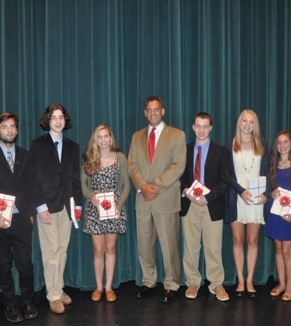 Dux Prize Winners, Sept. 2014