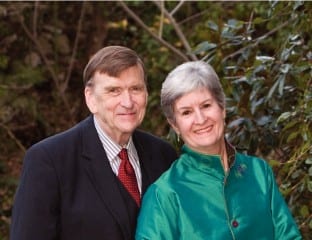 Bishop Spong and wife Christine Spong. Submitted photo.