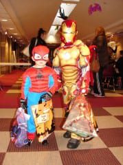 Local children enjoy indoor trick-or-treating at Conard in 2013. Submitted image.
