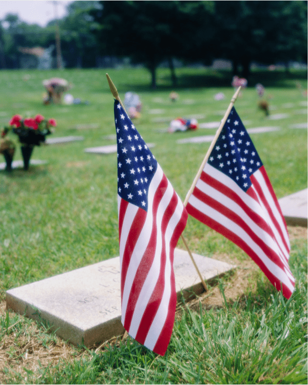 The annual Veteran's Day flag planting at Fairview Cemetery will take place on Saturday, Nov. 5. Submitted photo.