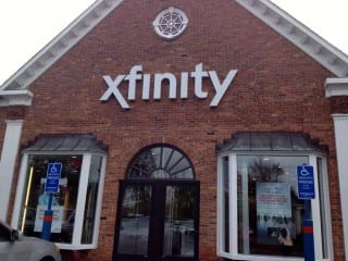 Comcast's xfinity store has now opened at 1253 New Britain Ave. in West Hartford. Photo credit: Ronni Newton