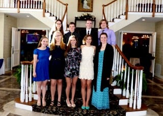 Scholar-athlete award winners from WHAT swimming. Submitted photo