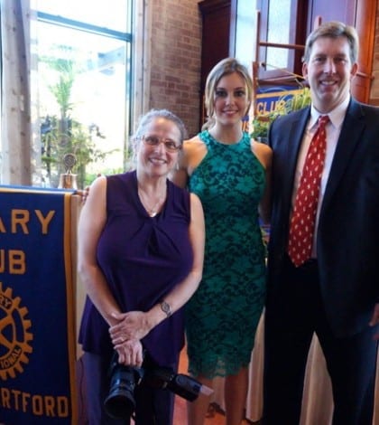 erin brady with cynthia and david