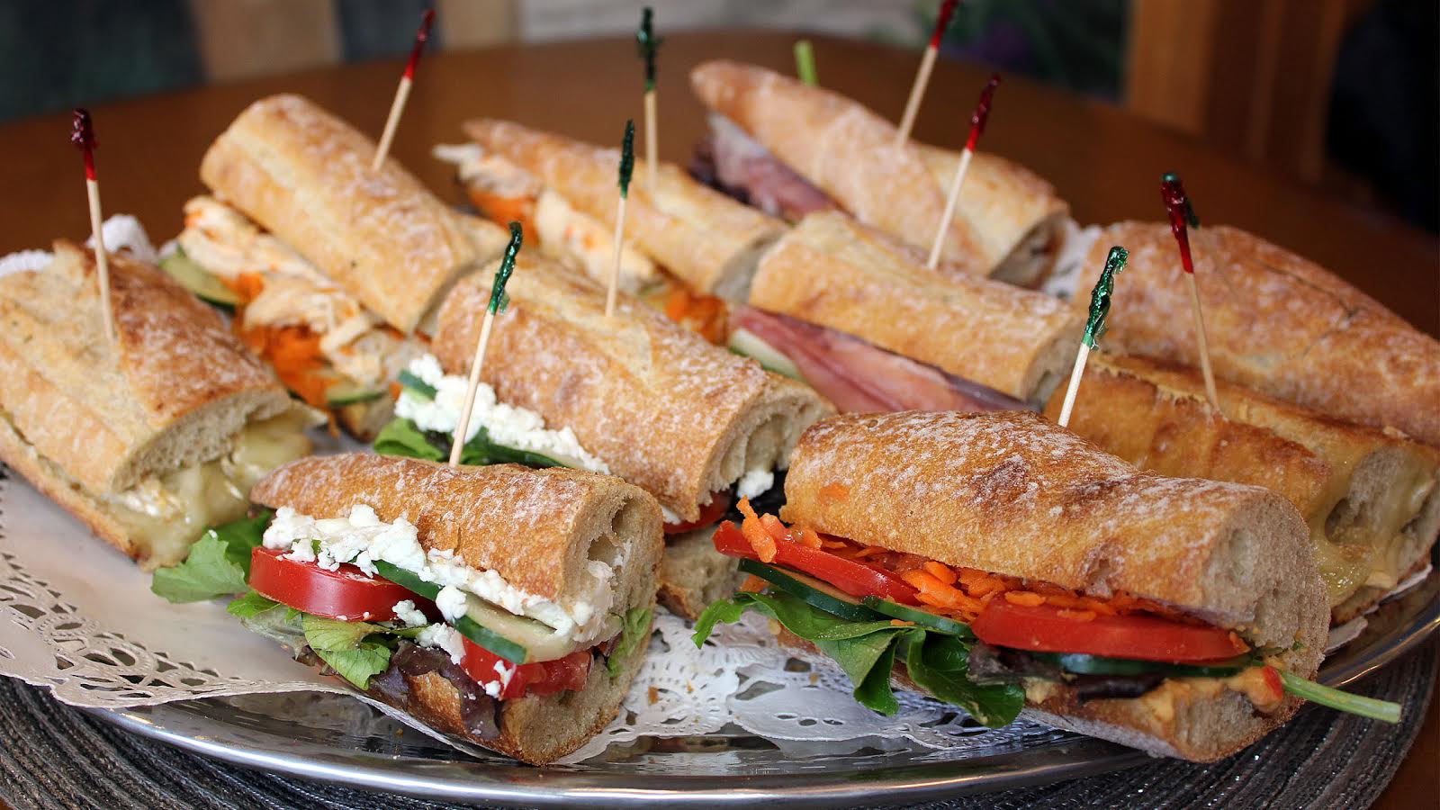 Sandwiches by La Petite France Bakery. Submitted photo