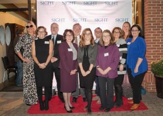 SIGHT honors the Visionaries to Watch L to R: Kimberly Mattson Moster, Jane Shauck, Will K Wilkins, Cheryl Dumont Smith, Julie Daly Meehan, Billy Grant, Sheila Schechtman, Laura Schmelter, Dr. Melissa Lambright, Roxanna Booth Miller. Courtesy photo