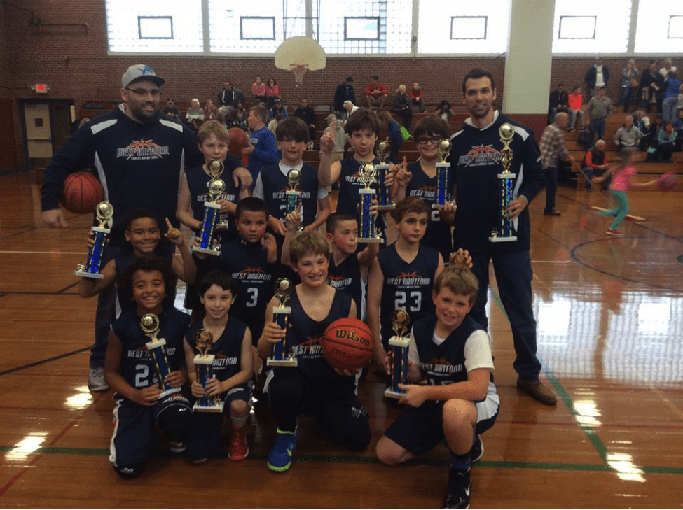 West Hartford Travel Basketball 5th grade team. Submitted photo