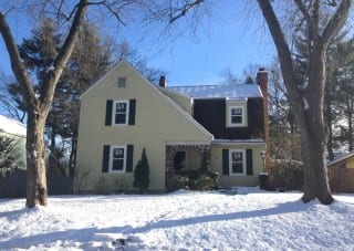 51 Linbrook Rd., West Hartford, CT, recently sold for $393,000. Photo credit: Ronni Newton