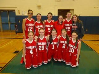 The Conard girls basketball team has qualified for the state tournament. Submitted photo