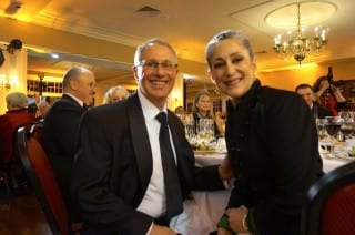 Matt Winter and Jane Lehman served as Honorary Chairs for the 2015 Children's Charity Ball, West Hartford, Jan. 17, 2015. Photo credit: Ronni Newton