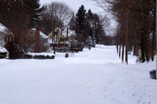 Crestwood Road. West Hartford, Blizzard of 2015. Photo credit: Ronni Newton