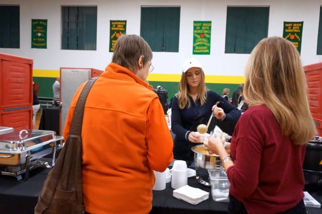 HB Seafood's lobster bisque was a crowd pleaser. Taste of Elmwood, Feb. 5, 2015. Photo credit: Ronni Newton