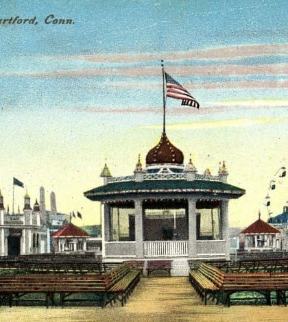 Luna Park, hartford, CT, gazebo