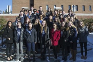 KO’s Model UN team has won awards at Yale’s Model UN competition in each of the 13 years in which it has competed. Submitted photo
