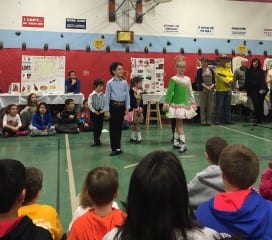 Performances at Norfeldt International Night included Irish Step Dancing. Submitted photo