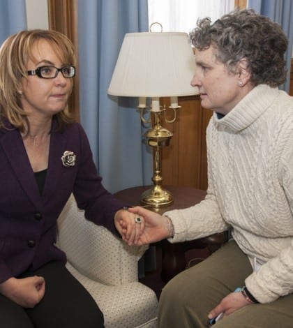 Gabby Giifords Gives Support to Legislation Seeking to Protect D