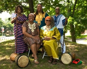 Nzinga's Daughters will perform at the Connie Wilson Collins Concert honoring exceptional women. Courtesy photo