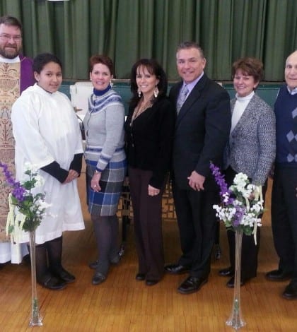 group shot students father dawson verrengia family