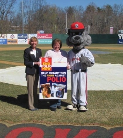 End Polio Night at the RockCats