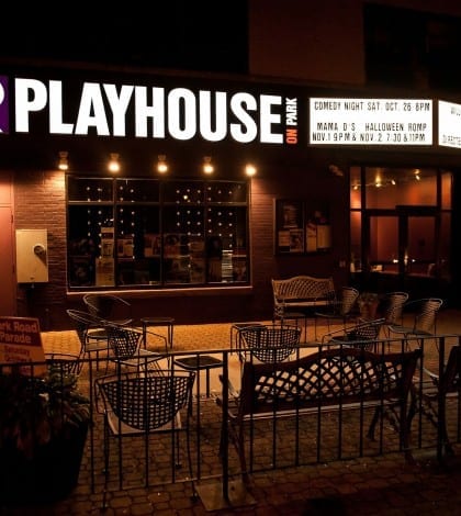 playhouse on park, night
