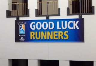 More than 30,000 runners will attempt the 26.2 mile journey of the Boston Marathon. Photo credit: Ronni Newton