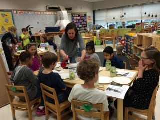 Smith STEM students made pickles and posters to celebrate Earth Day. Submitted photo