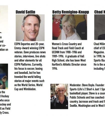 Career in Sports Night Flyer