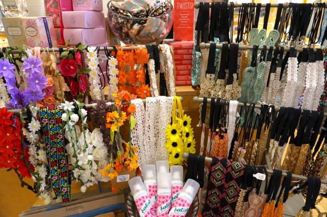 Headbands are a trendy summer accessory, and Francesca's offers a large selection. Photo credit: Ronni Newton