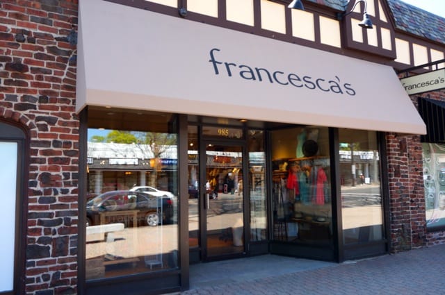 Francesca's opens to the public at 985 Farmington Ave. in West Hartford Center on May 8, 2015. Photo credit: Ronni Newton
