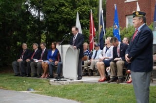 West Hartford Memorial Day ceremony. May 25, 2015. Photo credit: Ronni Newton