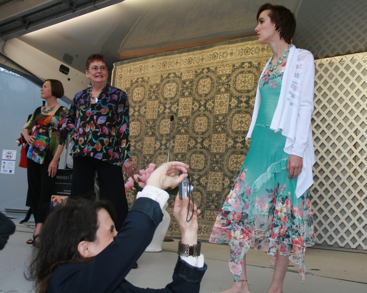 Prints, patterns and florals at "in" at the Spring Fashion Show on April 30, 2015 in West Hartford Center. Photo by Joy Taylor