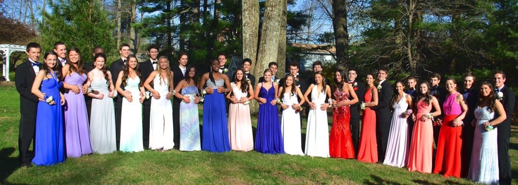 Hall High School Junior Prom. May 2, 2015. Photo courtesy of Lauren Drazen