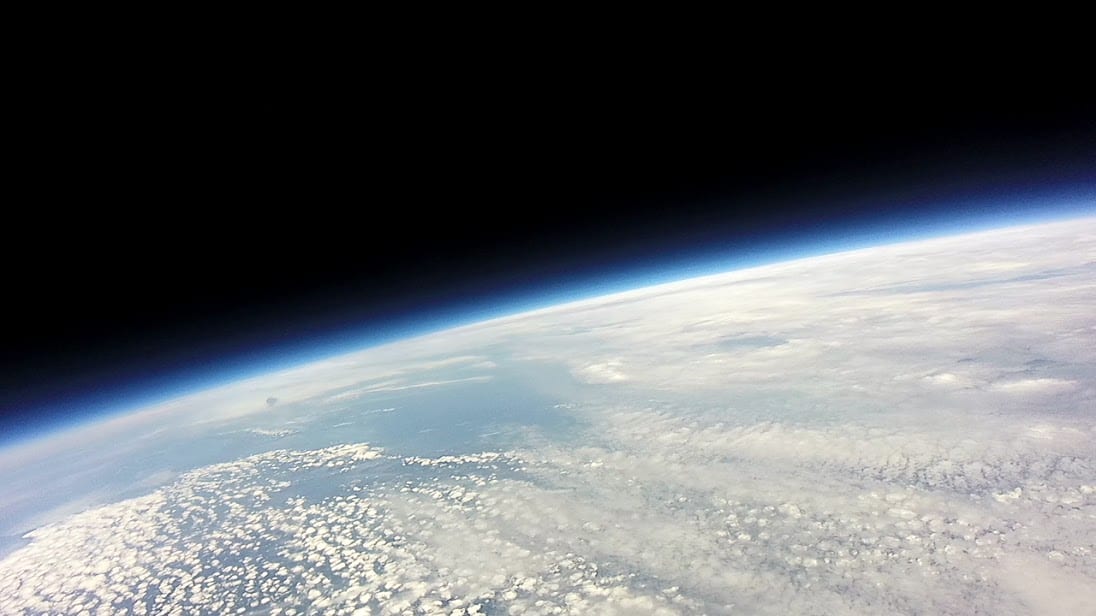 Image from Conard weather balloon.