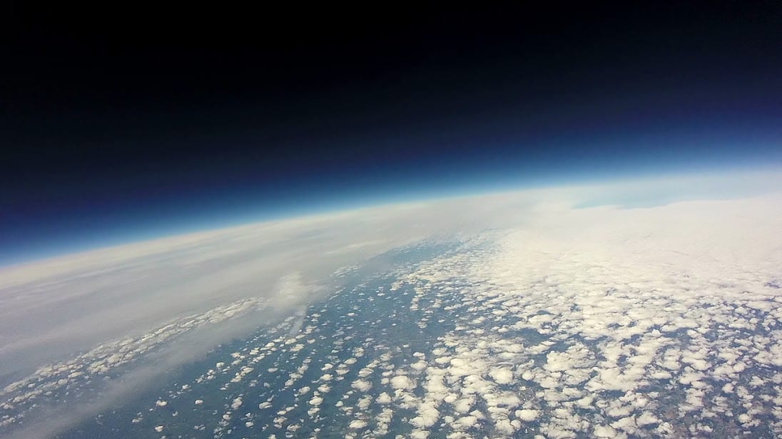 Image from Conard weather balloon.