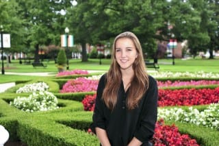 Kingswood Oxford alum Brittany Vose ’13, a rising junior at High Point University, has been named an Honorary Co-Chair of the PGA Travelers Championship in recognition of her years of volunteerism. Submitted photo
