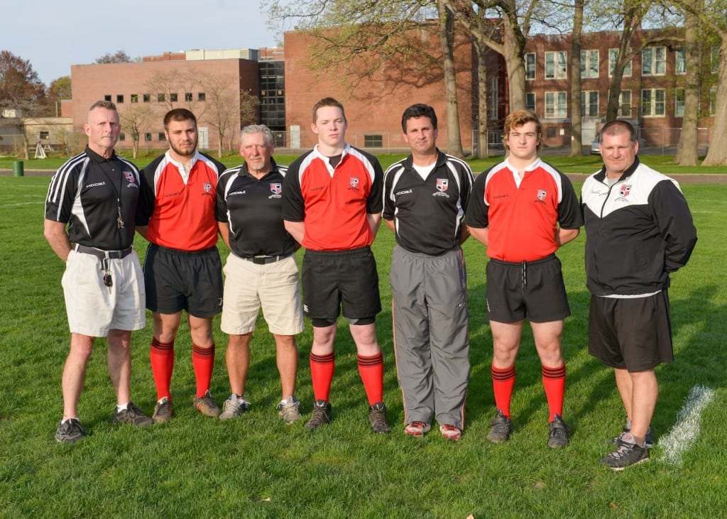 The Black Hearts 2015 captains and coaches.  Submitted photo.