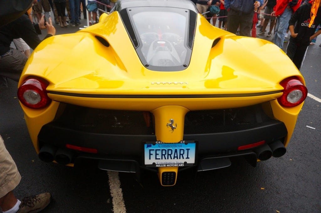 Ferrari LaFerrari is the most powerful Ferrari to date. Concorso Ferrari & Friends, June 28, 2015. Photo credit: Ronni Newton