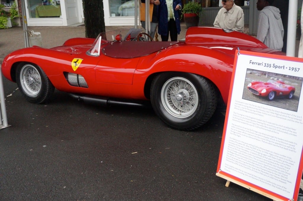 1957 Ferrari 335 Sport, one of only four ever made. Concorso Ferrari & Friends, June 28, 2015. Photo credit: Ronni Newton
