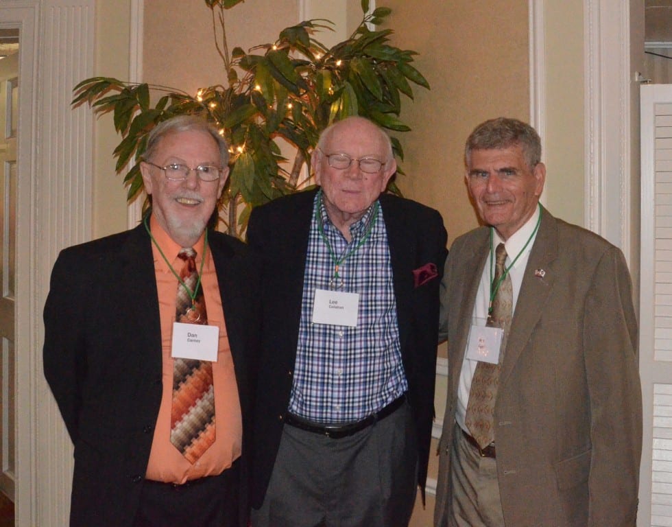 Several former teachers, including Dan Carney, Lee Callahan, and Ron Ferre attended the reunion. Submitted photo