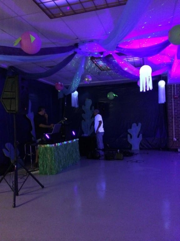 A tropical themed room at Hall's Safe Grad. Submitted photo.