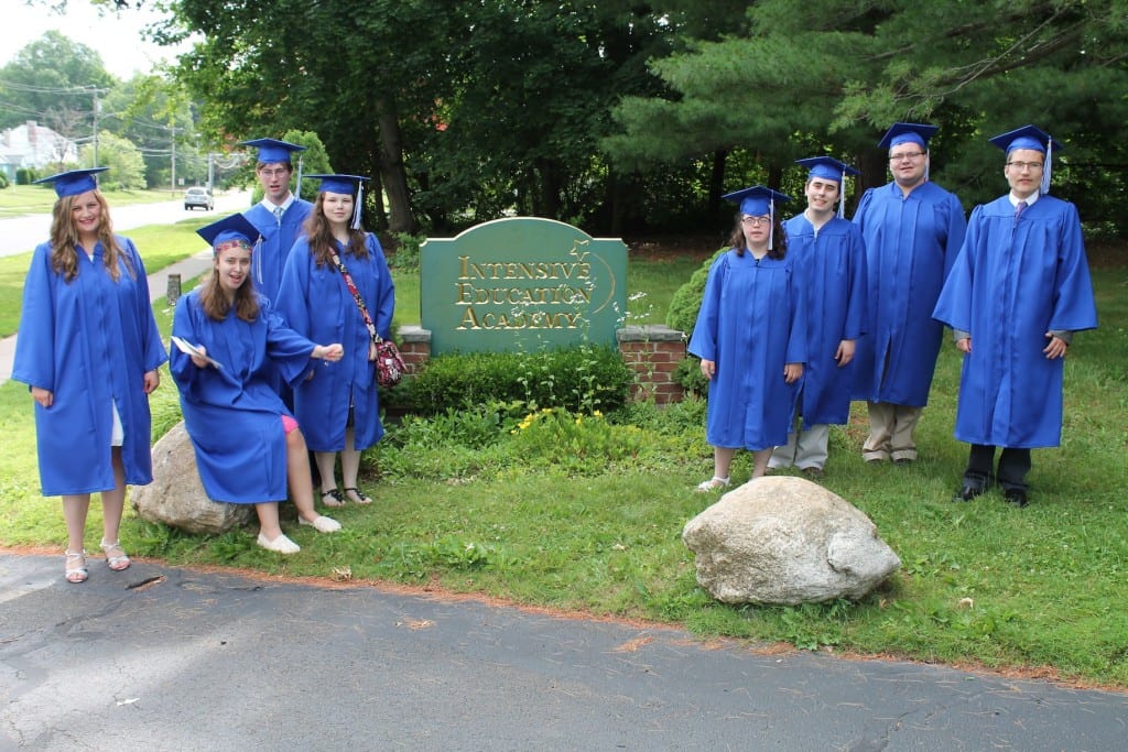 Eight students graduated from West Hartford's Intentive Education Academy on June 19. Submitted photo