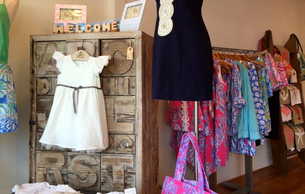 Hope & Stetson sells clothing from a variety of designers, including Lilly Pulitzer. Photo credit: Ronni Newton
