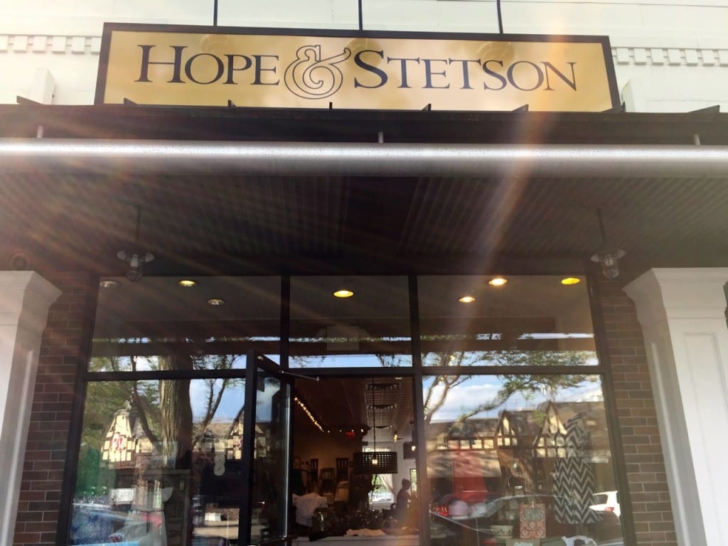 Hope & Stetson is now open at 982 Farmington Avenue in West Hartford Center. Photo credit: Ronni Newton