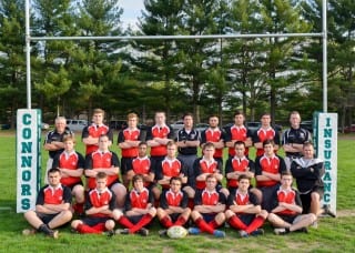 The 2015 Black Hearts Rugby Club.  Submitted photo.