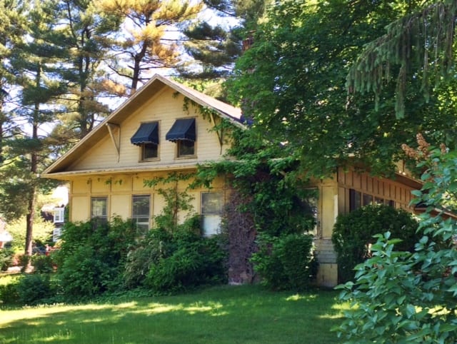 The West Hartford Historic  District Commission hopes to save this 1918 bungalow at 2022 Albany Ave. from demolition. Photo credit: Deb Cohen