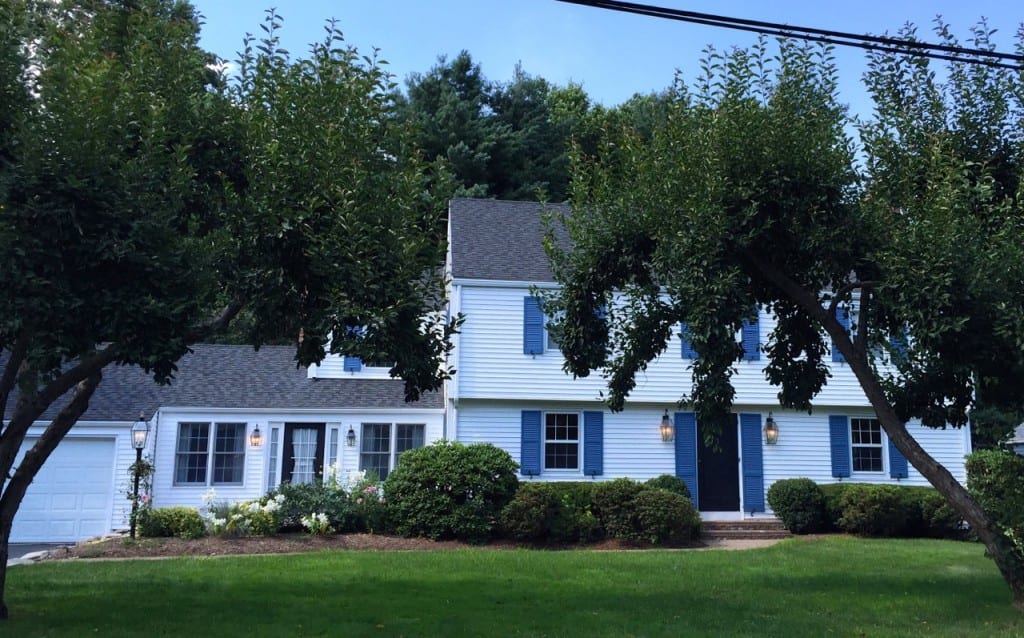 36 Claybar Dr., West Hartford, CT, recently sold for $615,000. Photo credit: Ronni Newton