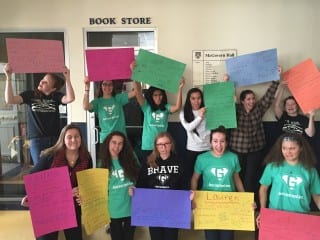 Student from Conard High School's BRAVE Girls Leadership. Submitted photo
