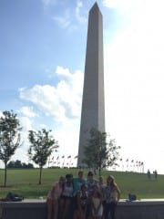 Students from Conard and the University of Saint Joseph visited Washington, DC this summer through BRAVE Girls Leadership Inc. for leadership session as well as sightseeing. Submitted photo